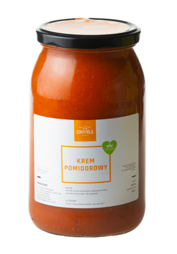 krem pomidorowy w słoiku w stylu włoskim