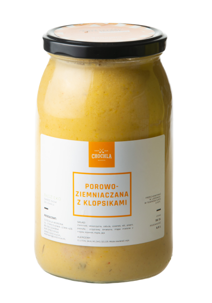 zupa klopsowa krem w słoiku