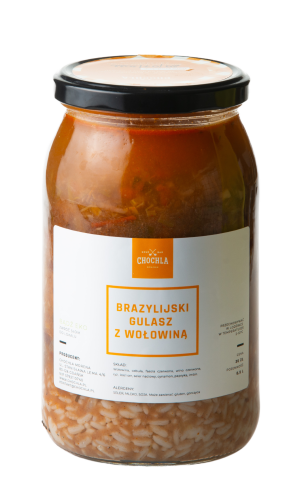 gulasz brazylisjki z wołowiną w słoiku