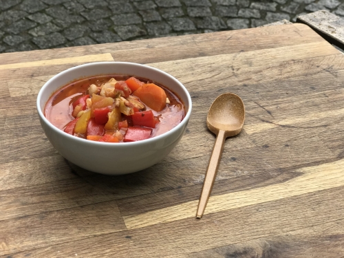 serbska gulaszowa - propozycja podania