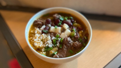 gulasz brazylisjki z wołowiną w słoiku propozycja podania