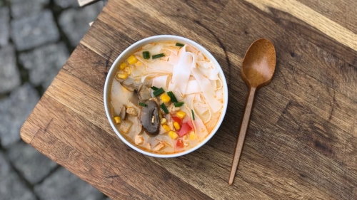 tajski bulion z kurczaka